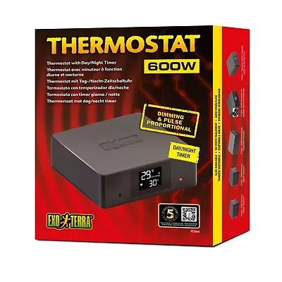 Exo Terra Dimming Pulse Thermostat With Day/Night Timer - 600w • £66.99