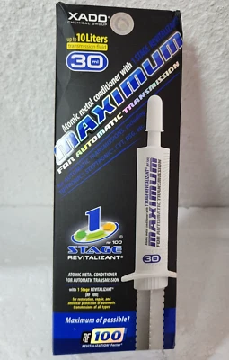 $31.99 • Buy XADO GEL 1 Stage Maximum Automatic Transmissions Gearbox 0-10L W/ Revitalizant