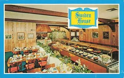 Sweden House Restaurant Florida Illinois Advertising VTG P111 • $7.99