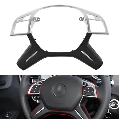 For Mercedes ML GL GLS W166 W204 W212 Car Steering Wheel Center Bezel Cover Trim • $40.45