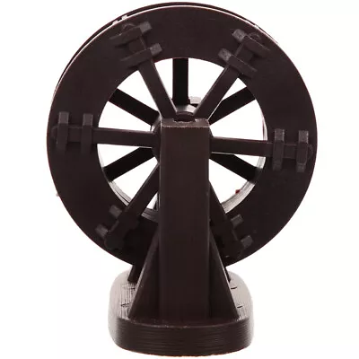  Fish Tank Fountain Wheel Table Water Model Aquarium Windmill • £8.89