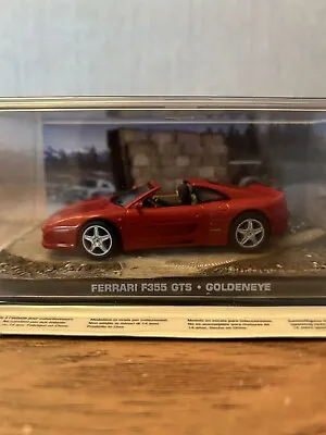 James Bond Car Collection 007 FERRARI F355 GTS GOLDENEYE • £13