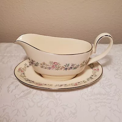 Vintage Minton Summer Song - Gravy Boat And Underplate - Great Condition.  • $19