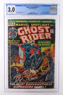 Marvel Spotlight #5 - Marvel Comics 1972 CGC 3.0 Origin And 1st Appearance Of Gh • $799