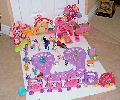 LOT OF MY LITTLE PONY PONYVILLE & FRIENDSHIP EXPRESS TRAIN Several Specials Cars • $149.99