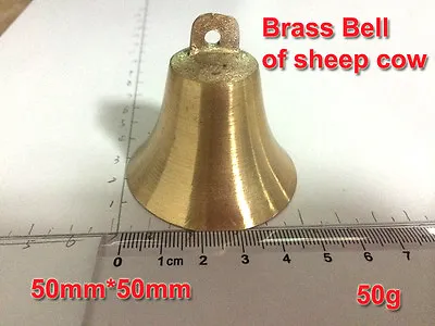 $5.98 • Buy 50*50mm Super Loud Pure Copper Bells Sheep Dog Animal Bells Of The Brass Casting