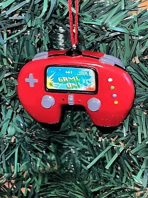 Red Video Game Controller “Game On!”Hallmark Ornament No Box • $10