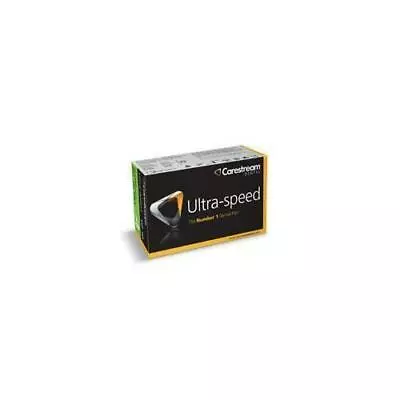 Kodak 1666163 Carestream Ultra-Speed X-Ray Film DF-50 D Speed #4 Paper 25/Bx • $58.90