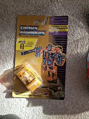 £65 • Buy TRANSFORMERS G1 Swindle MOSC Decepticons BRUTICUS Carded 1990
