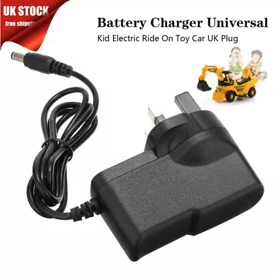 6V 1A AC/DC Adapter UK Plug Battery Charger Power Supply Transformer For Toy Car • £6.88