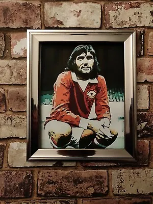 £3.69 • Buy Manchester United George Best Football Picture Print A4 Free Post