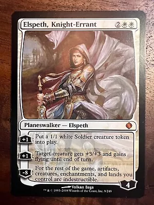 MTG Elspeth Knight-Errant Shards Of Alara 9/249 Regular Mythic NM • $15