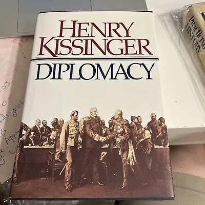 Diplomacy By Henry Kissinger SIGNED Bookplate  (1994 Hardcover) • $145