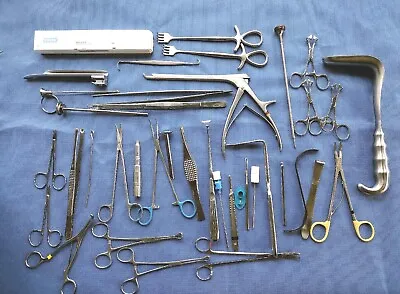 $50 • Buy Lot Of (40) Codman, V.Meuller,Aesculap Ect Ortho,Operating, Cardac, General.