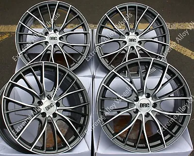 19  Grey DMM Alloy Wheels Fits Bmw 1 3 Series E81 E82 E87 E88 E46 E90 Z3 Z4 Wr • £729