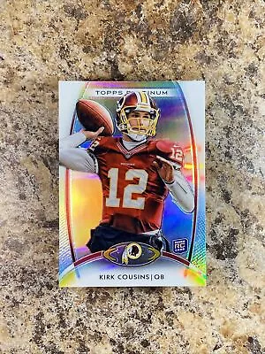 2012 Topps Platinum Kirk Cousins Refractor RC #104 VIKINGS Falcons • $7.99