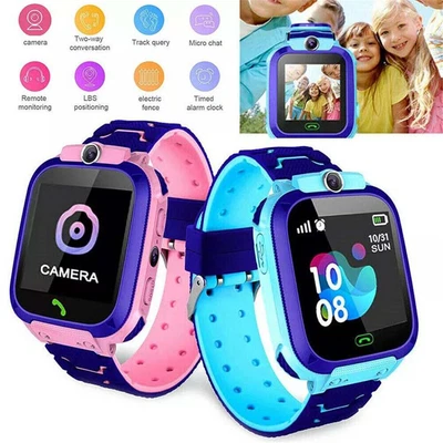 $22.79 • Buy Kids Smart Watch Camera SIM GSM SOS Call Phone Game Watches Boys Girls Gift'