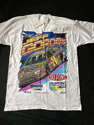 New Vintage NASCAR Jeff Gordon T Shirt Large Perfect Condition Graphic • $22.55