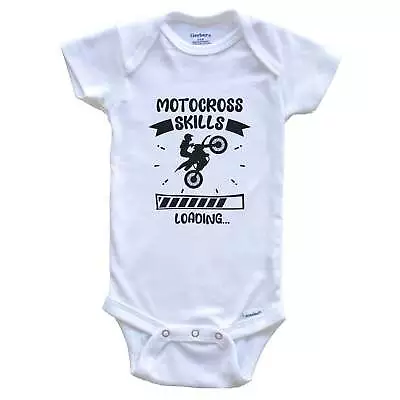 Motocross Skills Loading Funny Motocross Baby Bodysuit • $22.99