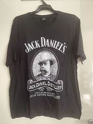 Jack Daniels Tennessee Whiskey Adult Tshirt Size Large Old No 7 • $14.99