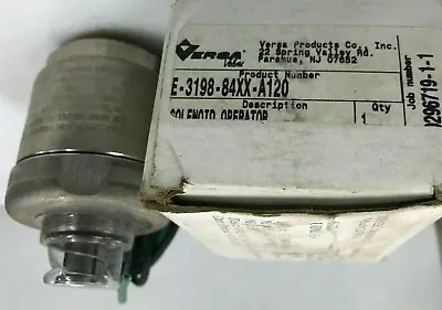 E-3198-84XX-A120  Pneumatic Valve Solenoid Operator 120/60 V AC  • $85