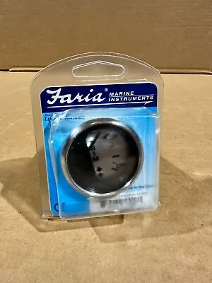 Faria Spun Silver 2  Trim Gauge F/Mercury/Mariner/Mercruiser/Volvo DP - 16016 • $36.99