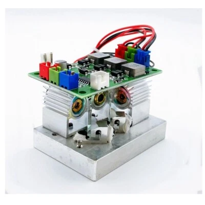 $80.02 • Buy RGB 1W White Light Full Color Laser Module Stage Lights TTL+Analog Modulation