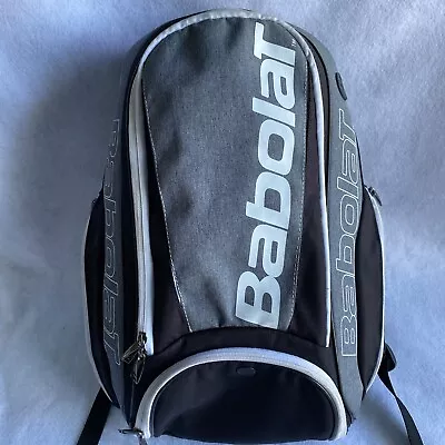 Babolat Pure Tennis Backpack Black White And Gray EUC • $54