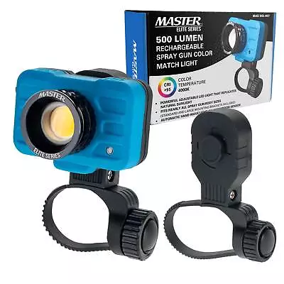 Rechargeable Spray Gun Mount Color Match Light 500 Lumen LED Natural Sunlight • $39.99