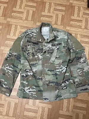 US Army OCP Multicam Combat Coat Jacket Small Regular Military Flame Resistant • $20.31