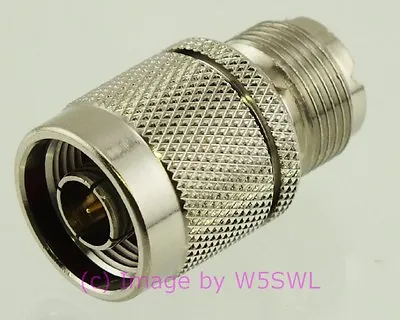 N Male To UHF Female Coax Connector Adapter By W5SWL • $6.48