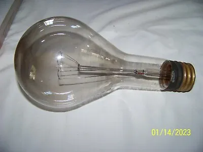 Vintage LARGE Light Bulb Westinghouse Mogul Base- Works • $4