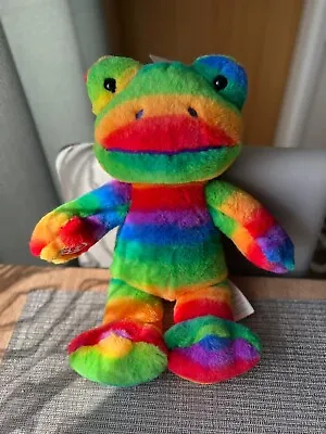 £70 • Buy Build A Bear  Rainbow Pride Frog With Tag.