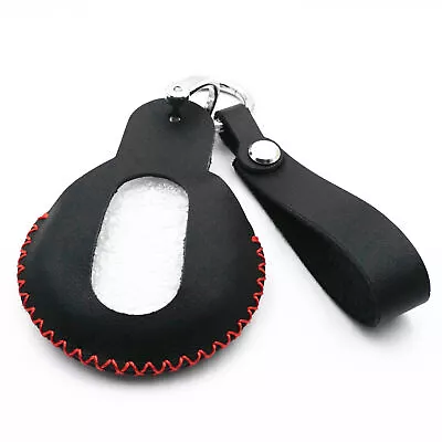 Black Leather For Mini Cooper Clubman F55 F56 F57 4 Buttons Smart Key Fob Cover • $10