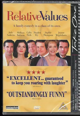 Relative Values Genuine R2 Dvd Julie Andrews Colin Firth Stephen Fry New/sealed • £4.99