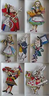 Alice In Wonderland Wall Clock.new & Boxed.8 Designs To Choose From.made In Uk. • $20.45