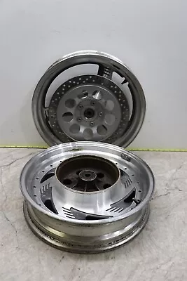 1997-2004 Suzuki Marauder Vz800 Front & Rear Rim Wheel Set W/ Brake Rotors • $174.99