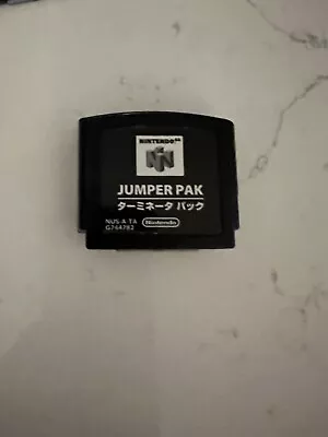 Nintendo 64 N64 Jumper Pack Pak Authentic Original NUS-008 OEM • $10.99