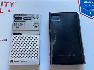 Panasonic RF-016 AM/FM Alarm Clock Portable Pocket Radio • $55