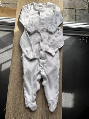 £0.99 • Buy Unisex Baby Bear Sleep Suits 0-3 Months