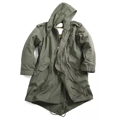 M51 Parka Coat With Acrylic Pile Liner. • $139