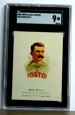 2006 Topps Allen & Gintor #318 Mike  King  Kelly SGC 9 Red Sox • $19.99