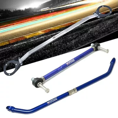 Megan Front Tension Rod + RearL Support Bar + F.Up Strut For 88-98 240SX S13 S14 • $224.34