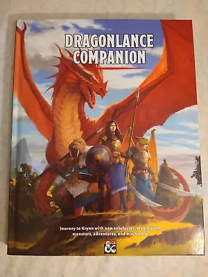 $114.78 • Buy Dungeons And Dragons 5th Edition DragonLance Companion