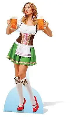 Oktoberfest Beer Festival Babe Lifesize Cardboard Cutout / Standee/ Stand Up • £38.99