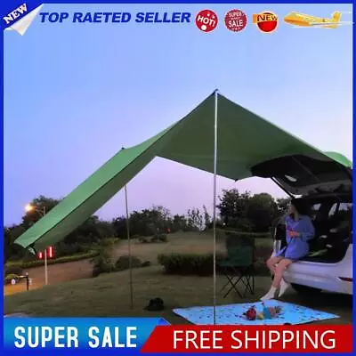 Camping Side Car Roof Top Tent Anti-UV Car Tent Sun-proof Waterproof For Car SUV • $77.87