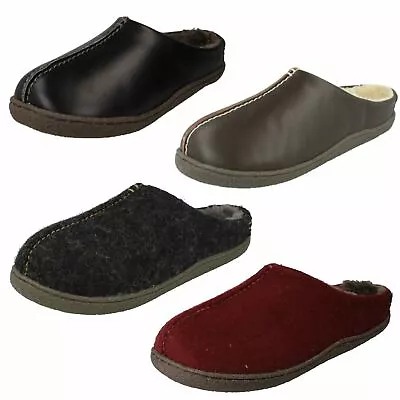 Mens Clarks Relaxed Style Mule Slippers • £34.99