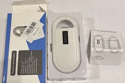 Animal ID PT160 Hand Reader RFID Chip Rechargeable FDX-B And ID64 Open Box • $24.95