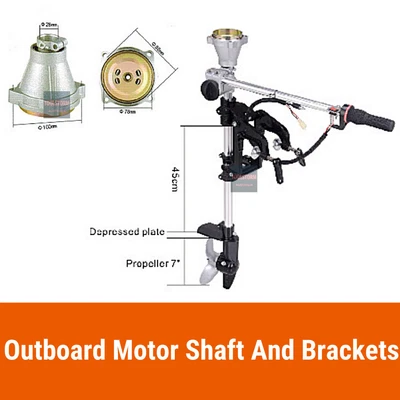 $127.95 • Buy AU Kayak/Fishing Outboard Motor Shaft And Brackets For 2 Stroke/ 4 Stroke Engine