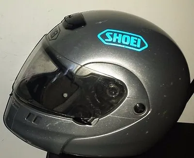 4x Shoei  Reflective Stickers Helmet Motorcycle  • £3.11